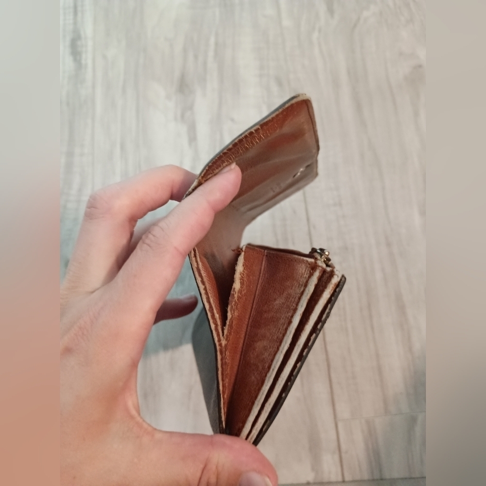 Louis Vuitton Monogram Portefeiulle Sarah LongBifold Wallet Brown Women's - Picture 10 of 16